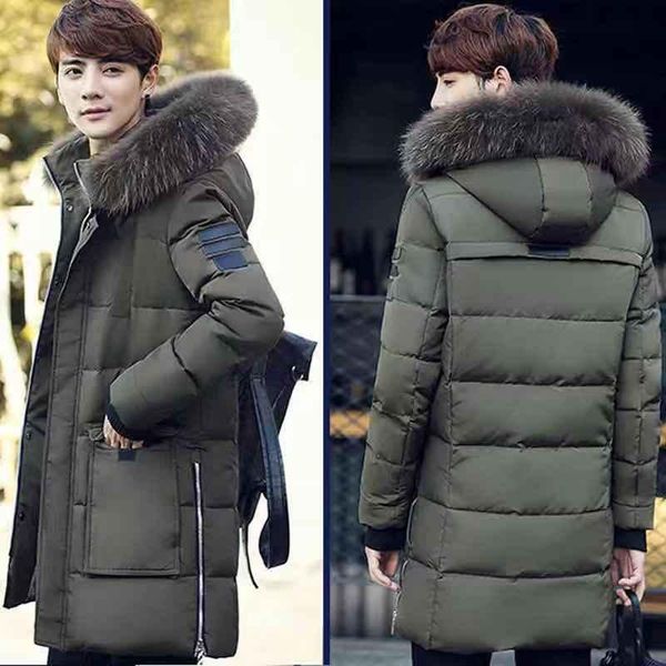 parka men's coat winter jacket men's slim thick fur hooded coat warm medium long cotton padded jacket, Black
parka men's coat winter jacket men's slim thick fur hooded coat warm medium long cotton padded jacket, Black