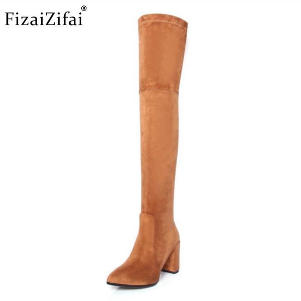 coolcept women genuine leather high heel boots zipper over knee boots warm winter fur shoes women footwears size 33-40, Black
coolcept women genuine leather high heel boots zipper over knee boots warm winter fur shoes women footwears size 33-40, Black