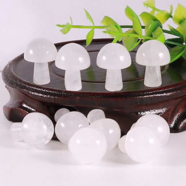 20mm mini mushroom white crystals plant statue ornament natural stone carving home decoration crystal polishing gem, Black
20mm mini mushroom white crystals plant statue ornament natural stone carving home decoration crystal polishing gem, Black