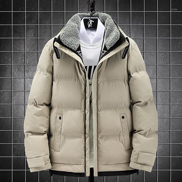 men's cotton padded jackets men 2020 fashion casual cotton coats down jacket male outwear solid windproof jackets for men1, Black
men's cotton padded jackets men 2020 fashion casual cotton coats down jacket male outwear solid windproof jackets for men1, Black