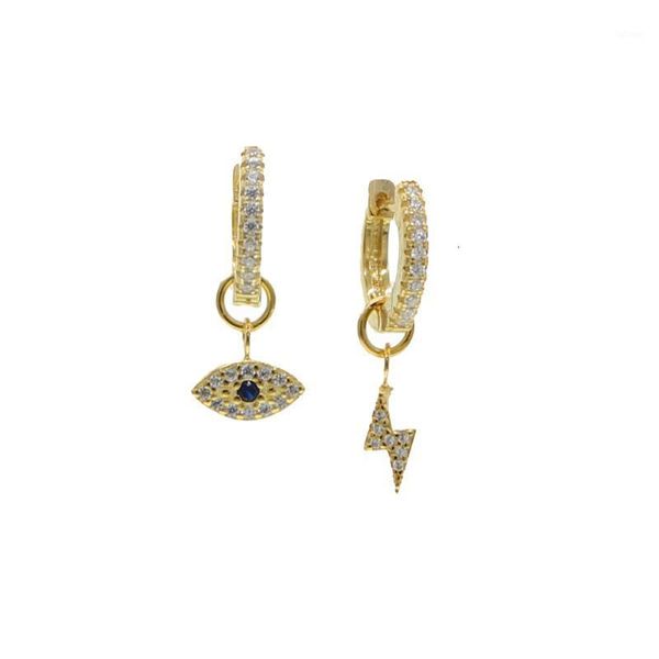 minimalist evil eye charm earring stud 100% 925 real silver paved blue cz mini bead earring delicat dainty jewelry1, Golden;silver
minimalist evil eye charm earring stud 100% 925 real silver paved blue cz mini bead earring delicat dainty jewelry1, Golden;silver
