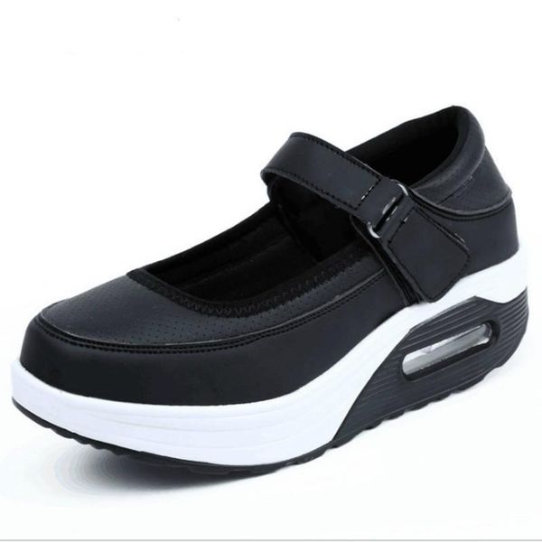 women sneaker wedges heel platform summer air mesh height increasing flat outdoor student female ladies shoes zapatos de mujer, Black
women sneaker wedges heel platform summer air mesh height increasing flat outdoor student female ladies shoes zapatos de mujer, Black