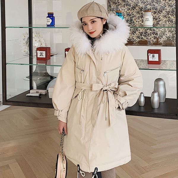 2019 winter jacket women fleece lining warm thicken female coat long hooded with fur collar ladies parka
2019 winter jacket women fleece lining warm thicken female coat long hooded with fur collar ladies parka