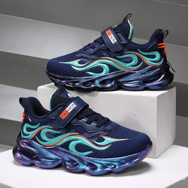 children's tennis running shoe boys sneakers student shoes breathable comfortable shoe fire totem boy casual sports shoes kids, Black
children's tennis running shoe boys sneakers student shoes breathable comfortable shoe fire totem boy casual sports shoes kids, Black