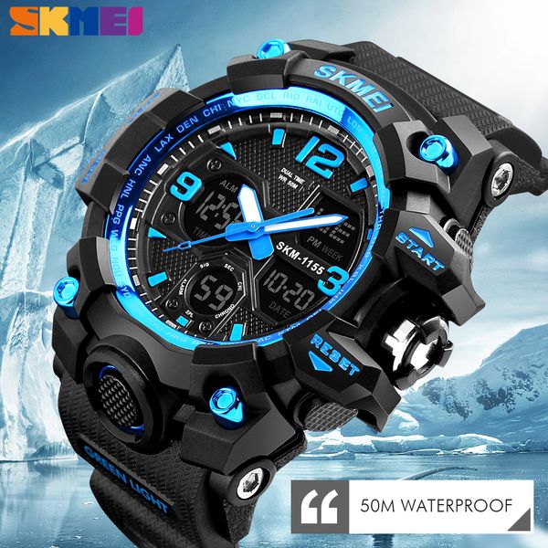 skmei new fashion men sports led bright watches quartz wristwatches digital clock military camouflage waterproof watch, Golden;silver
skmei new fashion men sports led bright watches quartz wristwatches digital clock military camouflage waterproof watch, Golden;silver
