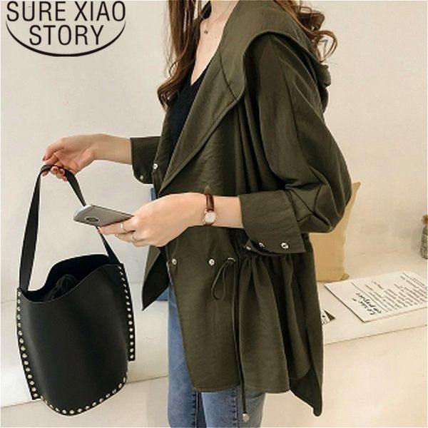 women clothes 2020 trench female new loose hooded windbreaker female long sleeve womens trench coats plus size clothes 1729 50 1026, Tan;black
women clothes 2020 trench female new loose hooded windbreaker female long sleeve womens trench coats plus size clothes 1729 50 1026, Tan;black