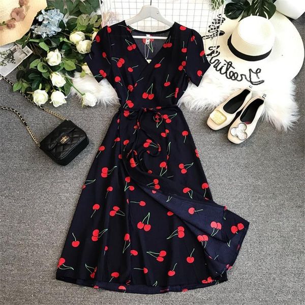 summer sashes chiffon women dress elegant ladies vintage long dress boho floral office long sleeve vestidos clothing, Black;gray
summer sashes chiffon women dress elegant ladies vintage long dress boho floral office long sleeve vestidos clothing, Black;gray