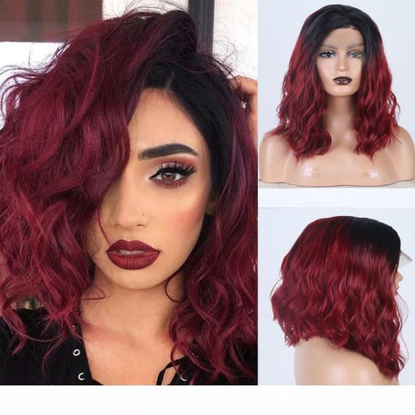rongduoyi red wigs heat resistant synthetic lace front wig ombre lace wigs for black women two tone wavy wig natural hairline
rongduoyi red wigs heat resistant synthetic lace front wig ombre lace wigs for black women two tone wavy wig natural hairline