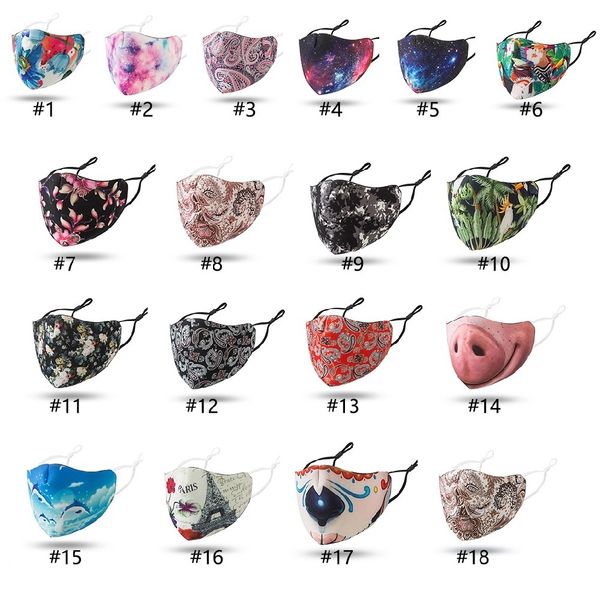 anti dust washable face mask reusable flower printing various patterns designer fashion mouth cover adults women men size cotton mask, Silver
anti dust washable face mask reusable flower printing various patterns designer fashion mouth cover adults women men size cotton mask, Silver