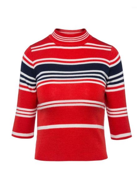 women winter knitted wool sweater color block stripe half sleeve slim casual pullover jumper autumn female knit 1, White;black
women winter knitted wool sweater color block stripe half sleeve slim casual pullover jumper autumn female knit 1, White;black
