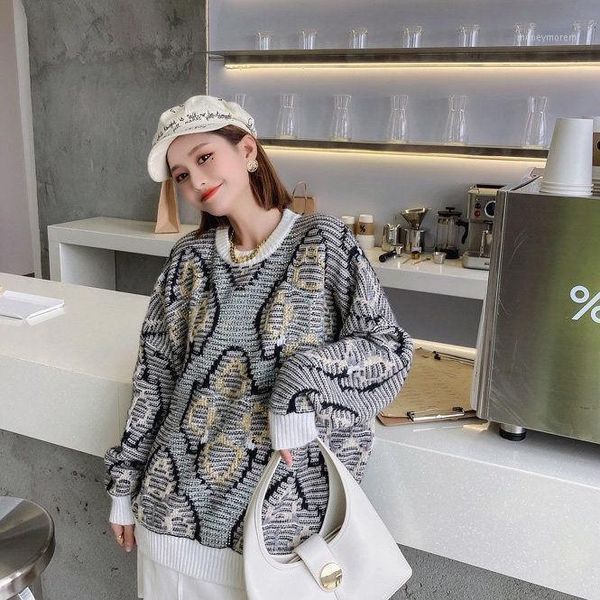 women's sweaters style loose pullover thickened sweater women's foreign t-shirt1, White;black
women's sweaters style loose pullover thickened sweater women's foreign t-shirt1, White;black