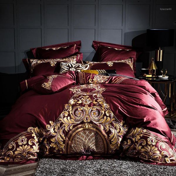 38 luxury egyptian cotton duvet cover set bed sheet pillow shams shabby chic embroidery bedding set red grey king size1
38 luxury egyptian cotton duvet cover set bed sheet pillow shams shabby chic embroidery bedding set red grey king size1