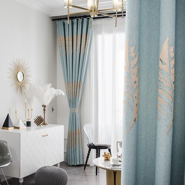 custom curtains nordic cotton shading leaf blue jacquard livingroom bedroom window cloth blackout curtain m844
custom curtains nordic cotton shading leaf blue jacquard livingroom bedroom window cloth blackout curtain m844
