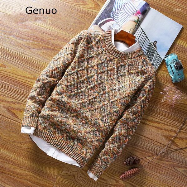 genuo new 2020 autumn winter mens sweaters fashion men o-neck slim fit pullover sweater men's wool knitted pullovers clothing1, White;black
genuo new 2020 autumn winter mens sweaters fashion men o-neck slim fit pullover sweater men's wool knitted pullovers clothing1, White;black