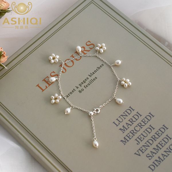 ashiiqi natural freshwater pearl bracelet for women real 925 sterling silver handmade jewelry wedding q1118, Black
ashiiqi natural freshwater pearl bracelet for women real 925 sterling silver handmade jewelry wedding q1118, Black