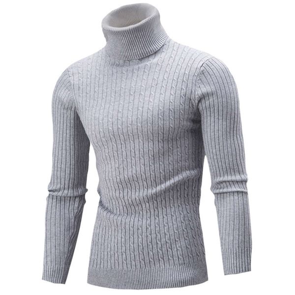 winter warm cable turtleneck streetwear knitted mens sweater8uy, Black
winter warm cable turtleneck streetwear knitted mens sweater8uy, Black