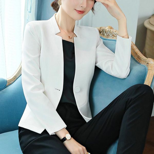 2020 new plus size womens business suits spring autumn all-match women blazers jackets short slim long-sleeve blazer women suit, White;black
2020 new plus size womens business suits spring autumn all-match women blazers jackets short slim long-sleeve blazer women suit, White;black