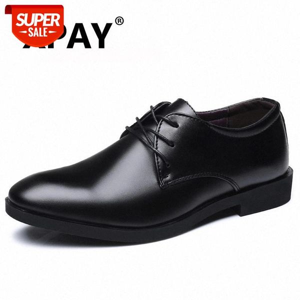 xpay men's brand leather formal shoes lace up dress shoes oxfords fashion retro shoes elegant work footwear drop shipping #7p32
xpay men's brand leather formal shoes lace up dress shoes oxfords fashion retro shoes elegant work footwear drop shipping #7p32