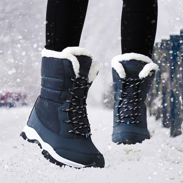 boots 2021 winter waterproof snow female warm fur non-slip shoes women platform for, Black
boots 2021 winter waterproof snow female warm fur non-slip shoes women platform for, Black