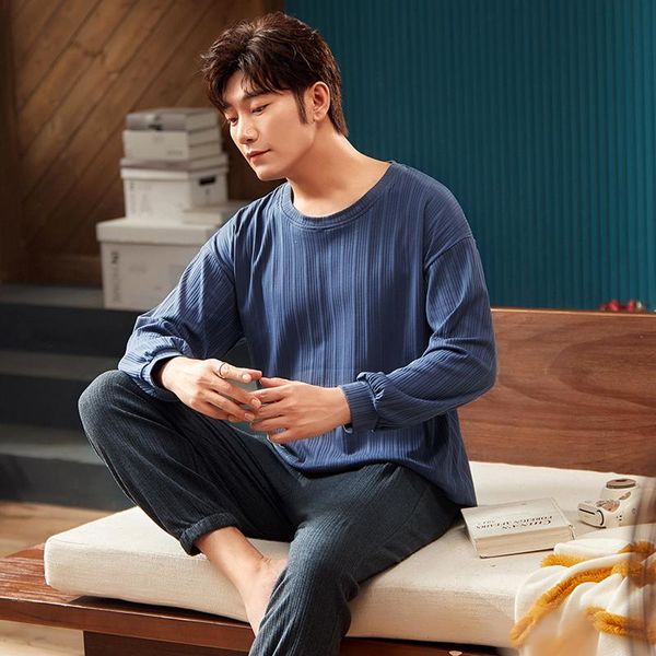 men's sleepwear listing pajama set 2021 spring male long sleeve cotton pajamas for men leisure homewear cloth pijama, Black;brown
men's sleepwear listing pajama set 2021 spring male long sleeve cotton pajamas for men leisure homewear cloth pijama, Black;brown