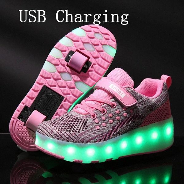 2020 new 28-43 usb charging children sneakers with 2 wheels girls boys led shoes kids sneakers with wheels roller skate shoes #hj3j
2020 new 28-43 usb charging children sneakers with 2 wheels girls boys led shoes kids sneakers with wheels roller skate shoes #hj3j