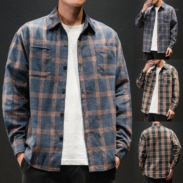 men's casual shirts men men's fashion style retro plaid shirt long-sleeved comfortable male camisa masculina plus size1, White;black
men's casual shirts men men's fashion style retro plaid shirt long-sleeved comfortable male camisa masculina plus size1, White;black