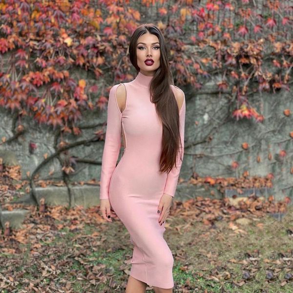 casual dresses winter classic women's long-sleeved hollow pearl buttons backless mid-length bandage dress 2021, Black;gray
casual dresses winter classic women's long-sleeved hollow pearl buttons backless mid-length bandage dress 2021, Black;gray