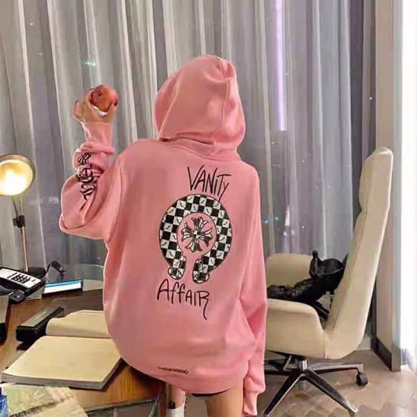 autumn 20s and winter new fashion ch croxin tai chi color horseshoe pattern thickened hooded sweater for lovers, Black 
autumn 20s and winter new fashion ch croxin tai chi color horseshoe pattern thickened hooded sweater for lovers, Black