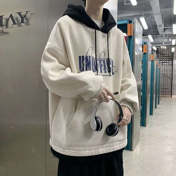2021 furry winter *amp; thickened two men's garment jumper with male hood jacket kong style fashion az6k, Black
2021 furry winter *amp; thickened two men's garment jumper with male hood jacket kong style fashion az6k, Black