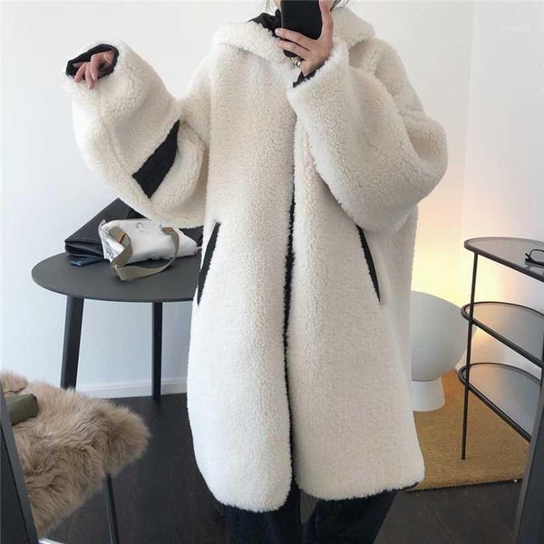 2020 new winter woman thicken lamb swool coat lady hooded jacket female keep warm outerwear girl zipper casual overcoat1, Tan;black
2020 new winter woman thicken lamb swool coat lady hooded jacket female keep warm outerwear girl zipper casual overcoat1, Tan;black