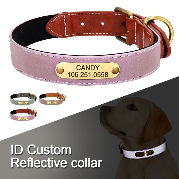 custom necklaces with name plate, leather filling, pet dog reflective, suitable for small, medium and
custom necklaces with name plate, leather filling, pet dog reflective, suitable for small, medium and
