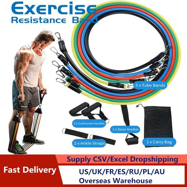 11/17pcs resistance bands tube set stretch training rubber expander tubes pilates fitness 4 tubes latex foot elastic pull rope
11/17pcs resistance bands tube set stretch training rubber expander tubes pilates fitness 4 tubes latex foot elastic pull rope