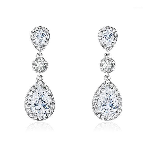dangle & chandelier weimanjingdian arrival pear cut cubic zirconia cz crystal wedding drop earrings bridal or bridesmaid jewelry1, Silver
dangle & chandelier weimanjingdian arrival pear cut cubic zirconia cz crystal wedding drop earrings bridal or bridesmaid jewelry1, Silver