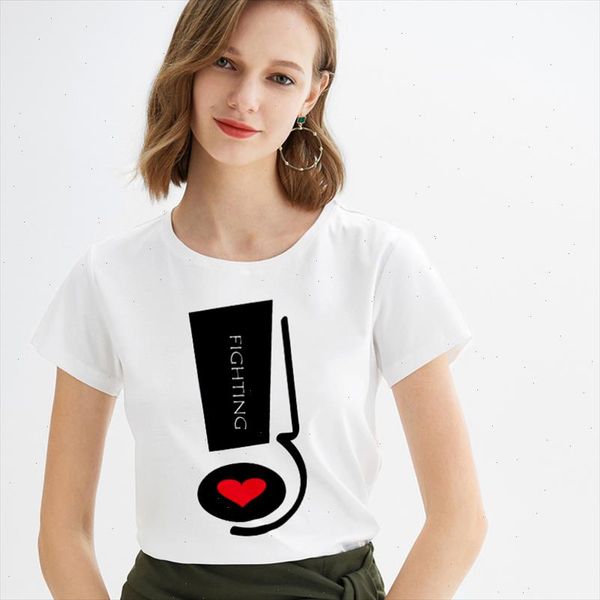 new summer 2021 t shirt women harajuku print casual fashion symbol tshirt o neck short sleeve t shirt white female clothing 
new summer 2021 t shirt women harajuku print casual fashion symbol tshirt o neck short sleeve t shirt white female clothing