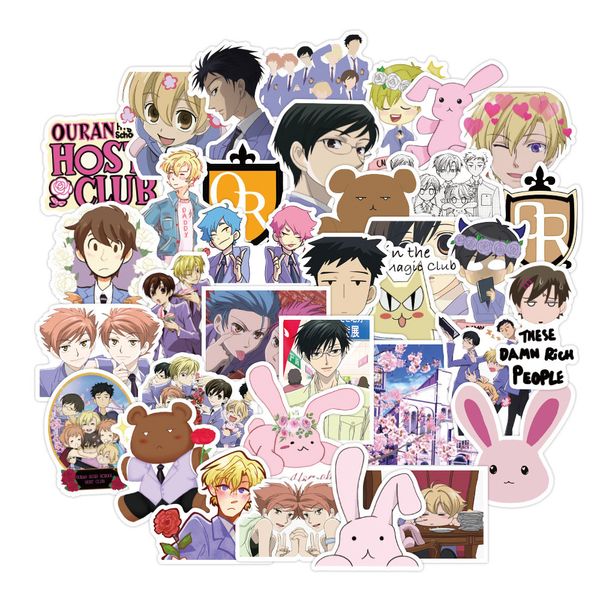 50pcs/set ouran high school host club anime pvc waterproof sticker poster for lapbicycle helmet
50pcs/set ouran high school host club anime pvc waterproof sticker poster for lapbicycle helmet