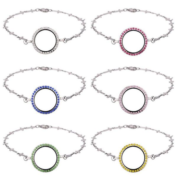 charm bracelets 10pcs rhinestone round glass lockets bracelet living memory locket bangles cross stainless chain fit floating charms, Golden;silver
charm bracelets 10pcs rhinestone round glass lockets bracelet living memory locket bangles cross stainless chain fit floating charms, Golden;silver