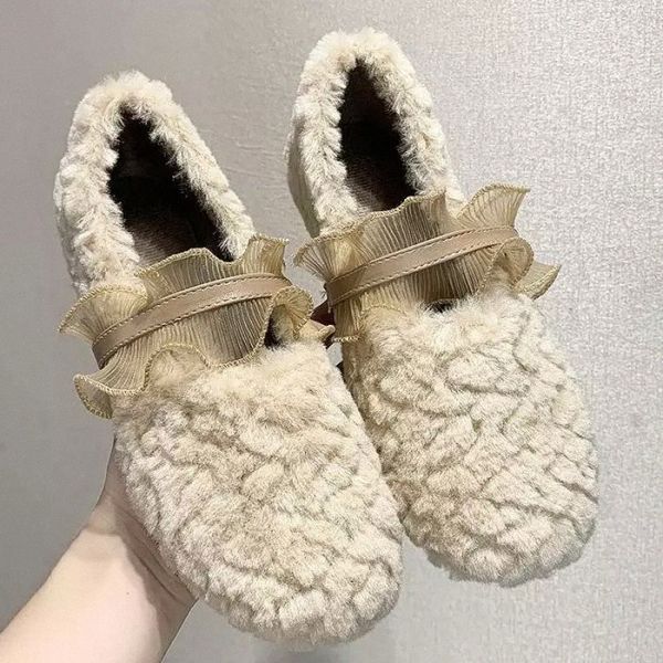 Fashion Suede Warm Cotton Shoes Flat Shoes Women Plush Thicker New Winter Outdoor Women Flats Sapato Feminino #sU1A
Fashion Suede Warm Cotton Shoes Flat Shoes Women Plush Thicker New Winter Outdoor Women Flats Sapato Feminino #sU1A