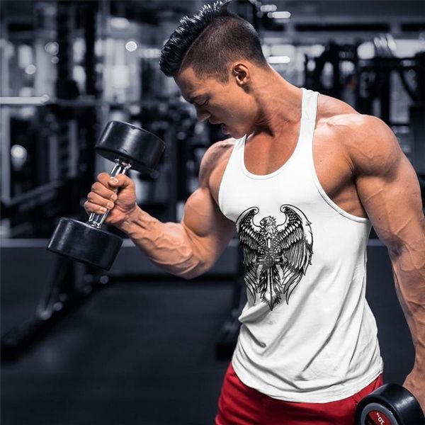 7 colors tank men gyms vest bodybuilding sleeveless stringers tanks boys fitness tankworkout singlets, White;black
7 colors tank men gyms vest bodybuilding sleeveless stringers tanks boys fitness tankworkout singlets, White;black