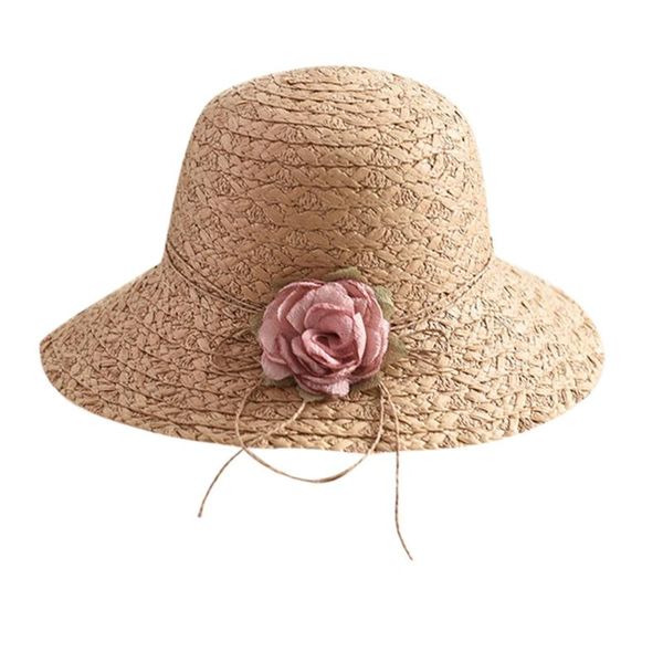summer ladies casual wide brimmed floppy foldable straw flower beach hat summer sun hats for women hat a501, Blue;gray
summer ladies casual wide brimmed floppy foldable straw flower beach hat summer sun hats for women hat a501, Blue;gray