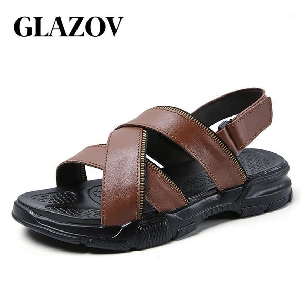 glazov summer men sandals comfortable driving leather men shoes thickened sole beach slippers sandalias hombre1, Black
glazov summer men sandals comfortable driving leather men shoes thickened sole beach slippers sandalias hombre1, Black