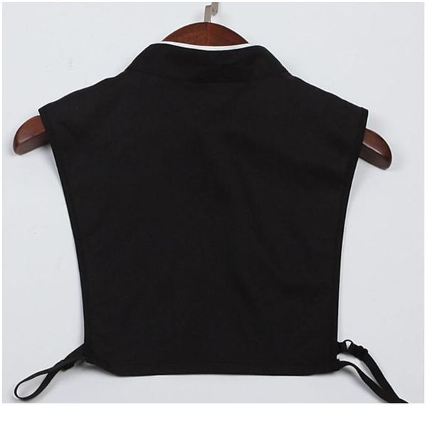 female white edge ribbon bow tie fake collar button down detachable half-shirt fema jllfpx, Blue;red
female white edge ribbon bow tie fake collar button down detachable half-shirt fema jllfpx, Blue;red