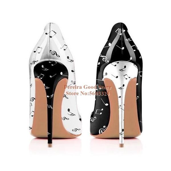 music printing stilettos shoes black white music notes patchwork dress shoes 12cm 10cm 8cm pointed toe patent leather
music printing stilettos shoes black white music notes patchwork dress shoes 12cm 10cm 8cm pointed toe patent leather