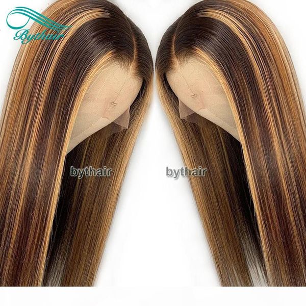 bythair highlight color lace front wigs for black women silky straight pre plucked natural hairline human hair full lace wig with baby hairs, Black;brown
bythair highlight color lace front wigs for black women silky straight pre plucked natural hairline human hair full lace wig with baby hairs, Black;brown