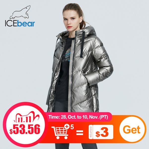 icebear new hooded winter women's jacket fashion casual slim long warm cotton coat brand ladies parkas gwd20302d 201103, Black
icebear new hooded winter women's jacket fashion casual slim long warm cotton coat brand ladies parkas gwd20302d 201103, Black