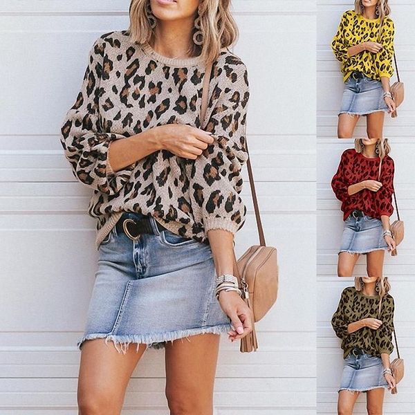 new jacquard knitwear autumn winter 2019 knitwear lantern sleeve camouflage leopard jacquard sweater for women qyrd0, White;black
new jacquard knitwear autumn winter 2019 knitwear lantern sleeve camouflage leopard jacquard sweater for women qyrd0, White;black