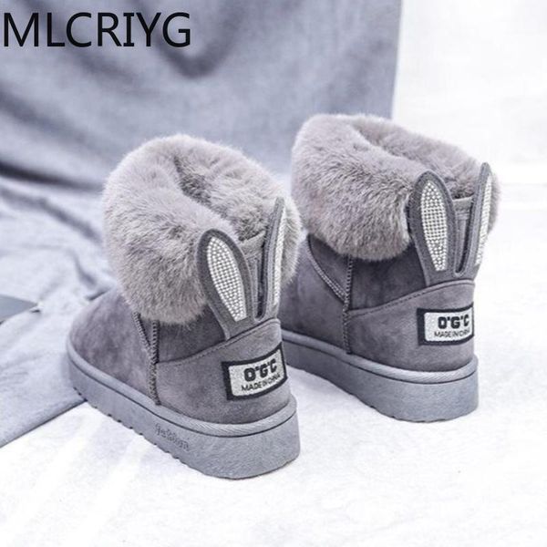 женщины boots марка зимняя обувь теплый черный круглый toe casual плюс размер женщины snow boots, Black
женщины boots марка зимняя обувь теплый черный круглый toe casual плюс размер женщины snow boots, Black