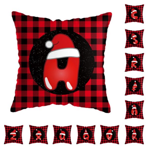 18'' english letters a-z pillow case velvet tartan plaid christmas xmas cushion cover car sofa home throw pillow covers pillowcase
18'' english letters a-z pillow case velvet tartan plaid christmas xmas cushion cover car sofa home throw pillow covers pillowcase