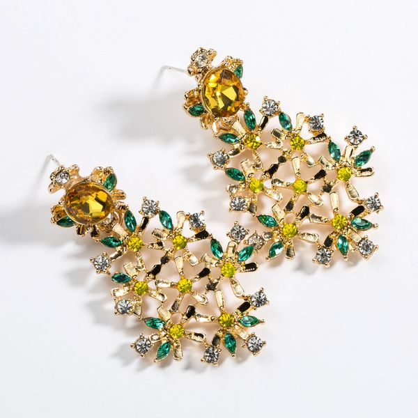 exaggerated multi-layer alloy acrylic diamond flower earrings female s925 silver needle earrings, Golden
exaggerated multi-layer alloy acrylic diamond flower earrings female s925 silver needle earrings, Golden