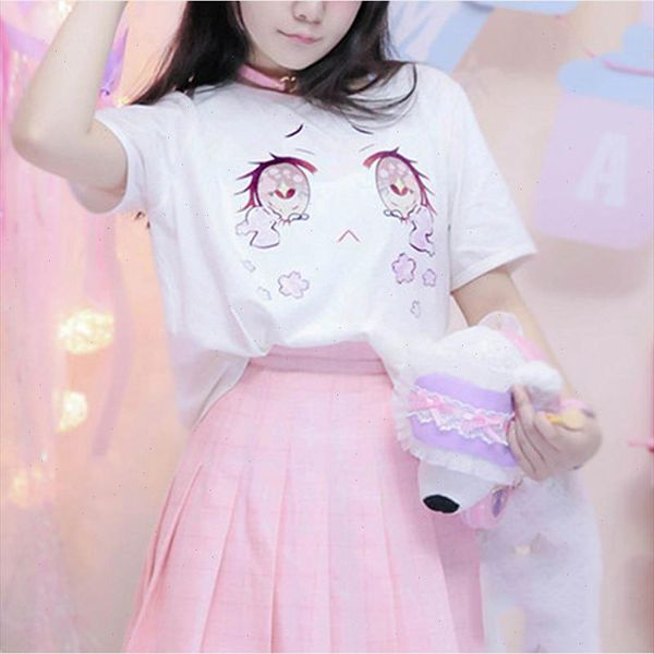 harajuku t shirt lolita girl cherry blossom tears shirts women lady big eyes kawaii summer tee casual dropshipping 2021, White
harajuku t shirt lolita girl cherry blossom tears shirts women lady big eyes kawaii summer tee casual dropshipping 2021, White