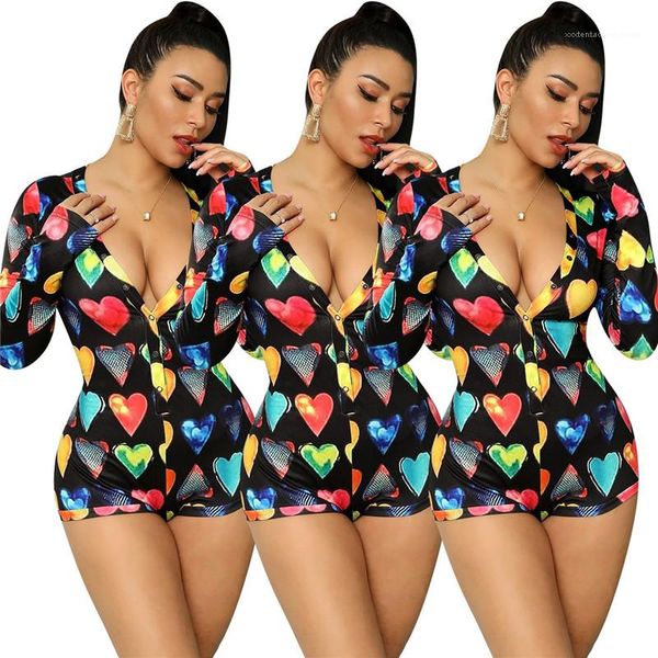 jumpsuit v neck long sleeve skinny shorts rompers new autumn women clothes heart print women, Black;white
jumpsuit v neck long sleeve skinny shorts rompers new autumn women clothes heart print women, Black;white